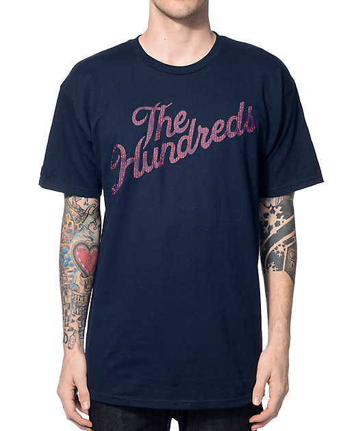 the hundreds slant t shirt