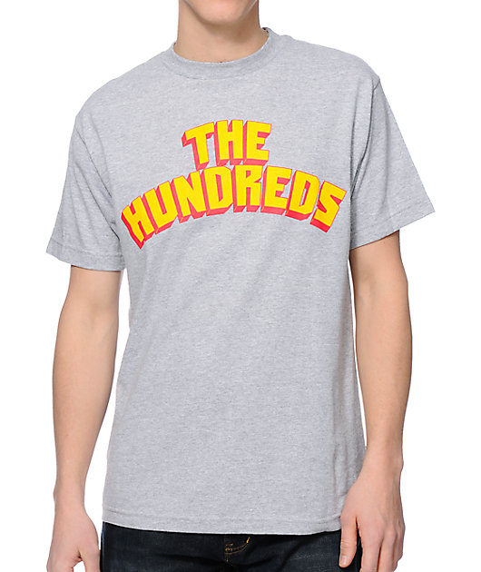 the hundreds grey t shirt