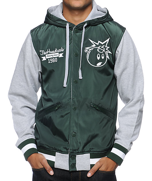 the hundreds varsity jacket