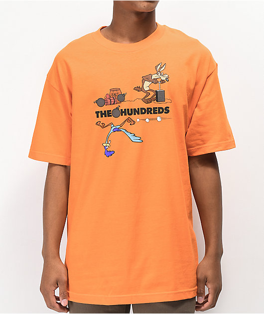 The Hundreds x ACME TNT camiseta naranja
