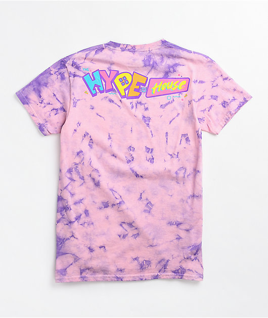 The Hype House Pink Tie Dye T-Shirt
