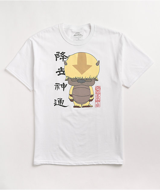 Anime T shirt Appa Cosplay Appa Avatar fan tee Avatar The Last Airbender Shirt Appa Illustration Shirt