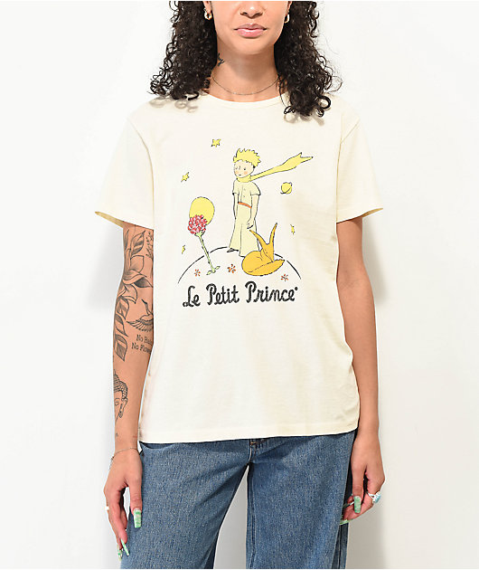 Le Petit Prince ロゴTシャツ  ナチュラル IENA(イエナ)の「《追加2》Le Petit Prince ロゴTシャツ B◇（IENA