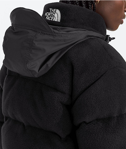 The North Face 2000 Polar Retro Nuptse Black Jacket | Zumiez