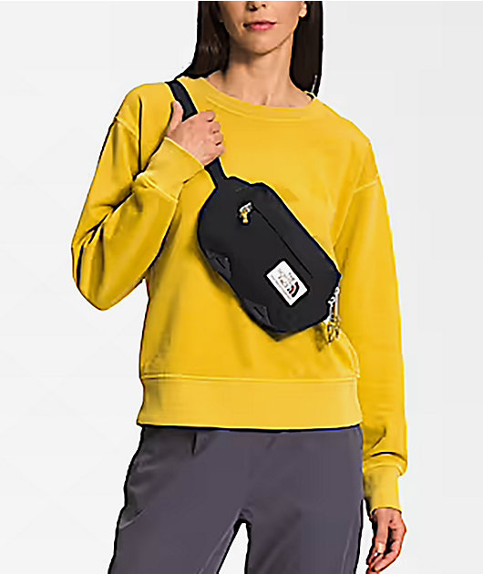 The North Face Berkeley Lumbar Black Crossbody Bag | Zumiez