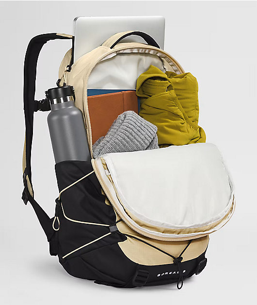 The North Face Borealis Gravel & Black Backpack | Zumiez
