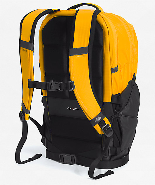 The North Face Borealis Summit Gold & Black Backpack | Zumiez
