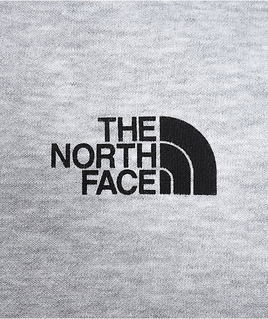 The North Face Boys Camp Fleece Grey Hoodie