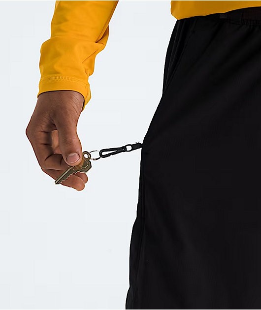 The North Face Class V Pathfinder Belted Black Shorts