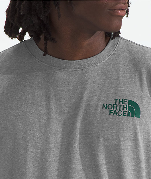 Grey north face shirt online