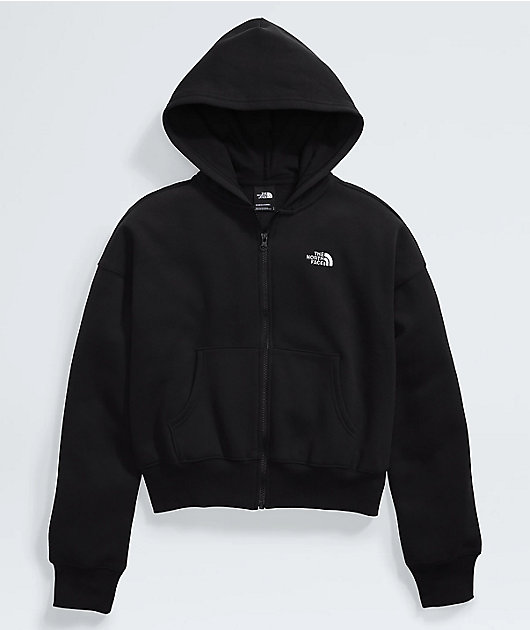 North face hoodie womens black online