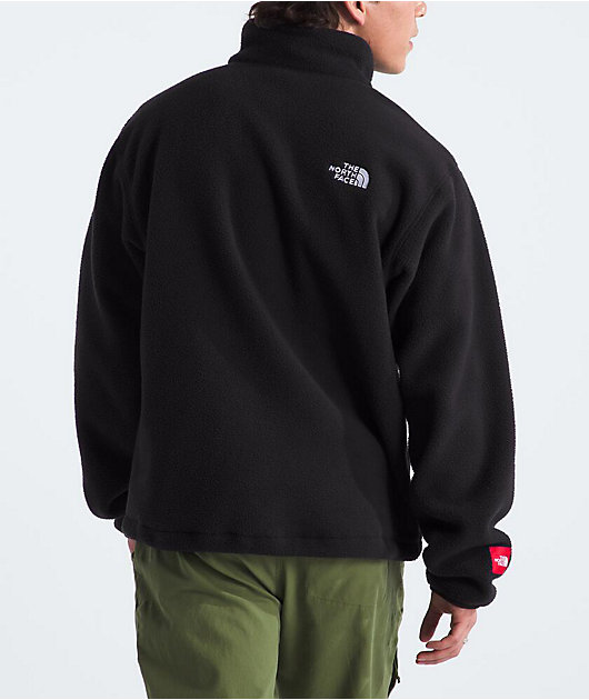 The North Face Fleeski Black Quarter Zip Sweatshirt | Zumiez