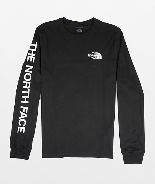 The North Face Graphic Black Long Sleeve T-Shirt