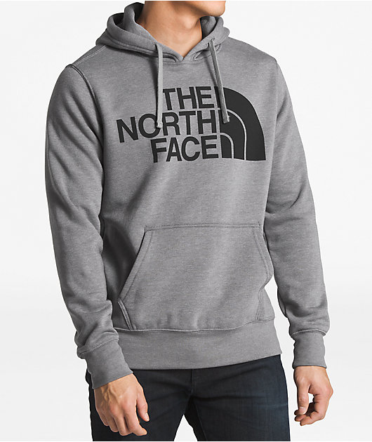 The North Face Half Dome Grey & Black Hoodie | Zumiez.ca