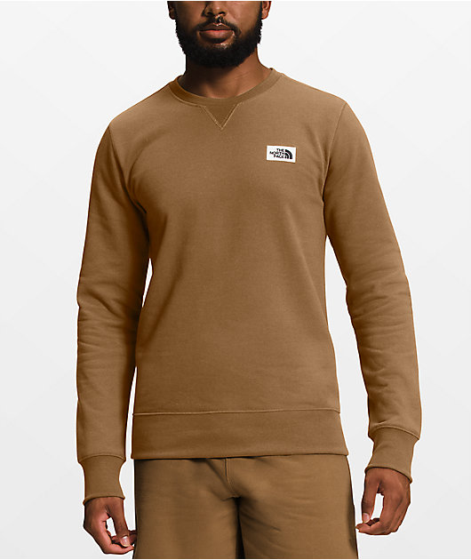 North face heritage crew sweatshirt deals