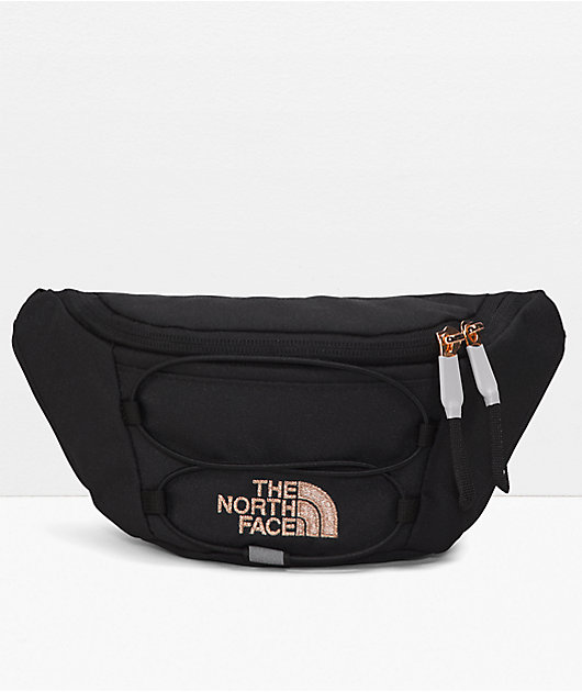 Black north face fanny pack online