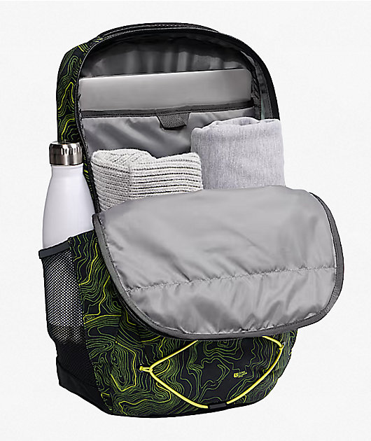 The North Face Jester Sun Yellow & Black Backpack