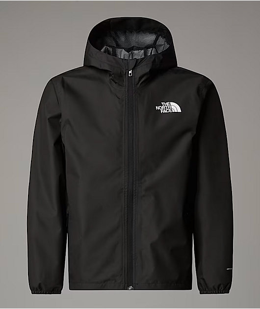 NORTH FACEナイロンフーディー The North Face Kids Zipline Black Rain Jacket | Zumiez
