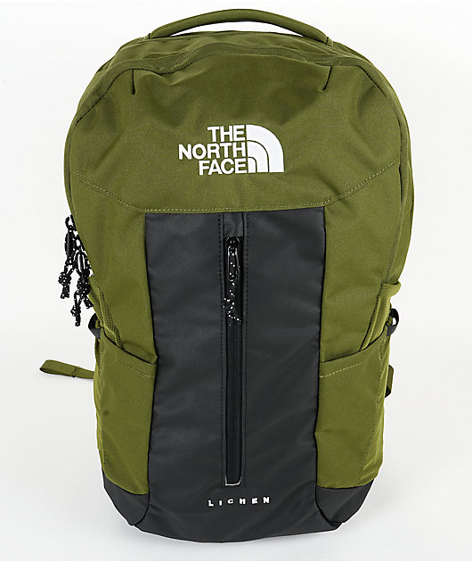 The North Face Lichen Forest Green Backpack | Zumiez