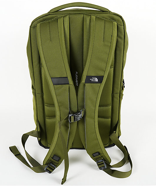 The North Face Lichen Forest Green Backpack | Zumiez