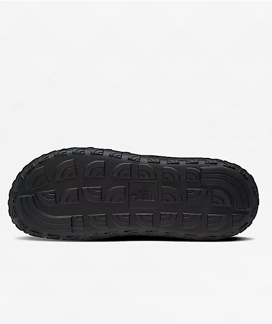 The North Face Never Stop Cush Black Slide Sandals | Zumiez