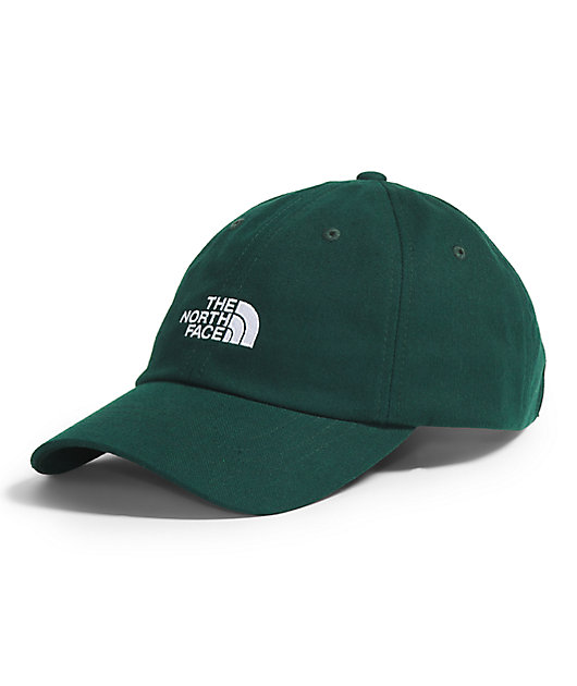 Green north face hat on sale