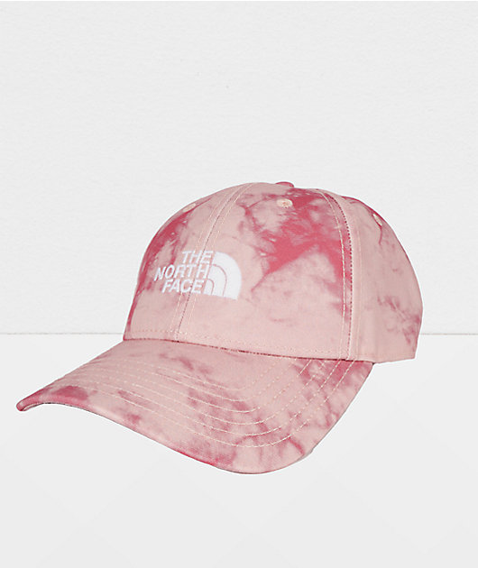 The North Face Recycled 66 Classic Rose Tie Dye Strapback Hat | Zumiez