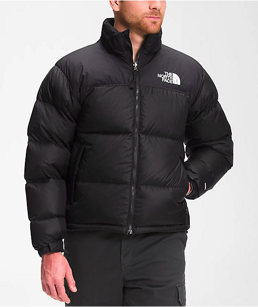 The North Face Retro Nuptse Recycled Black Puffer Jacket