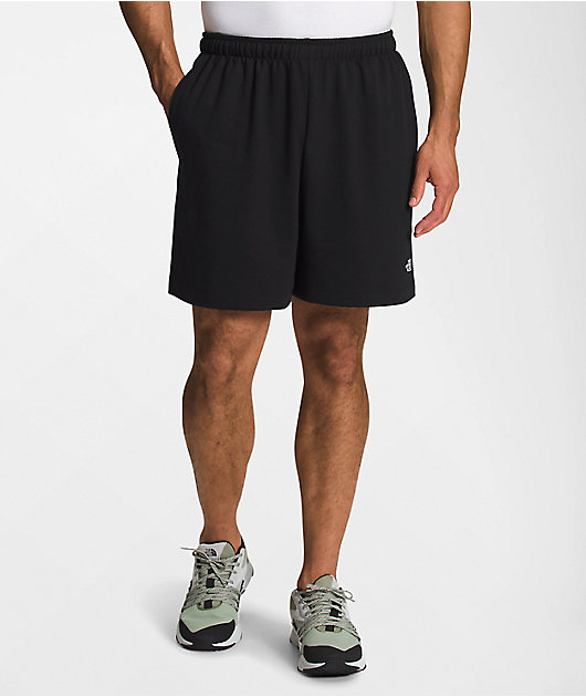 The North Face Simple Logo Black Sweat Shorts