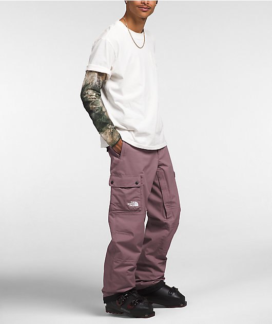 The North Face Slashback Lavender Cargo Snowboard Pants Zumiez