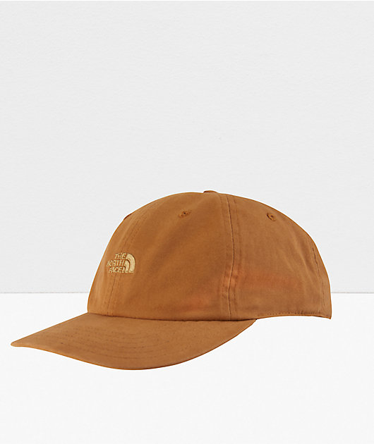 north face tan hat