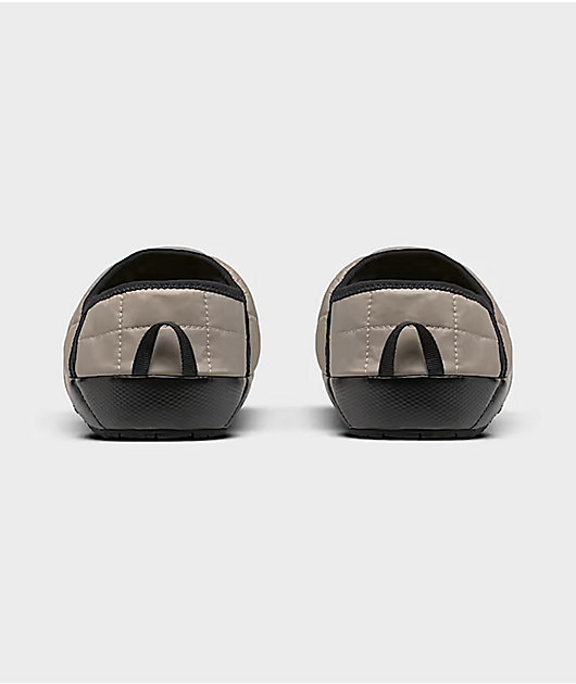The North Face Thermoball™ Traction Mushroom Grey & Black Mule Slippers