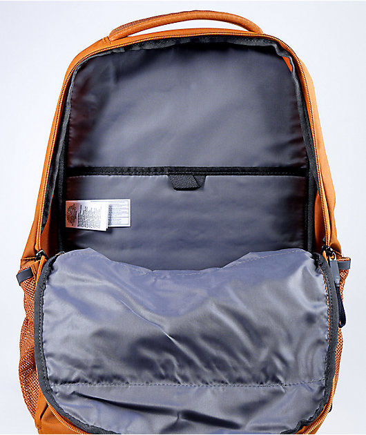north face tan backpack