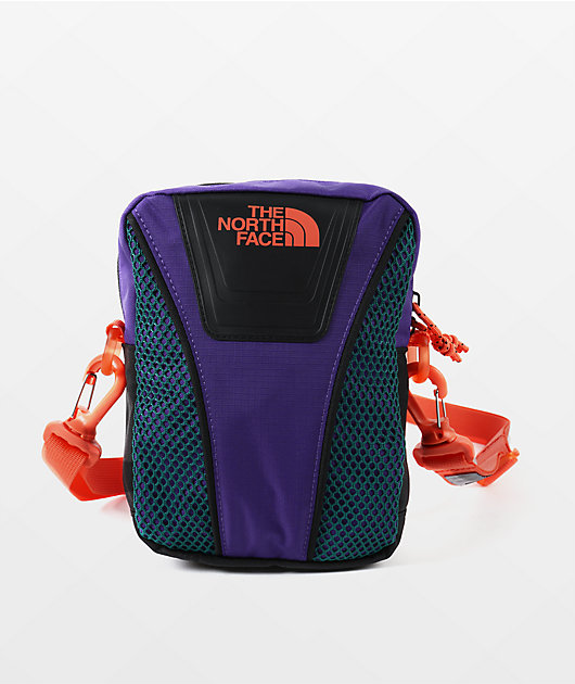 The North Face Y2K Purple & Green Crossbody Bag | Zumiez