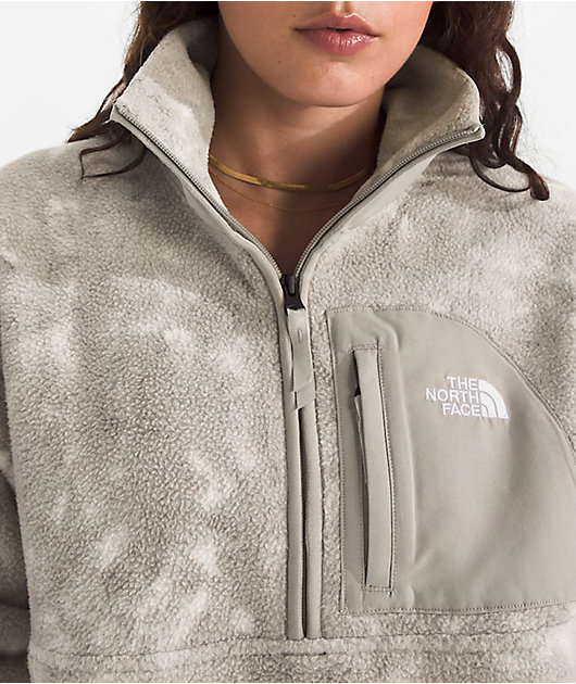 The North Face Yumiori Off Peak Stone Grey Half Zip Jacket
