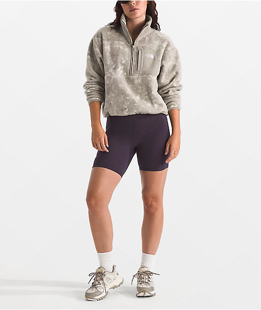 The North Face Yumiori Off Peak Stone Grey Half Zip Jacket