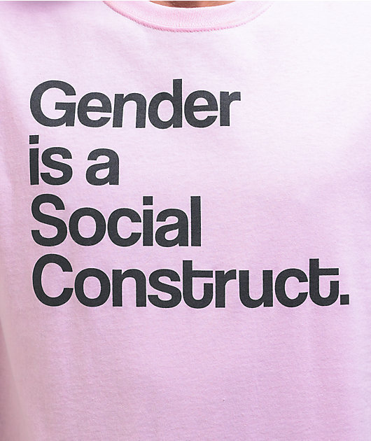 The Phluid Project Gender Construct Pink T-Shirt