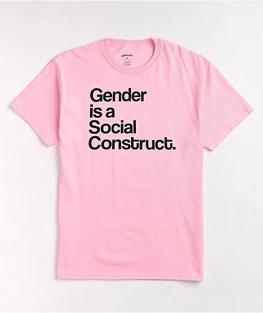 The Phluid Project Gender Construct Pink T-Shirt