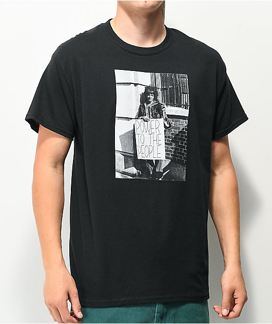 The Phluid Project Power To Black T-Shirt