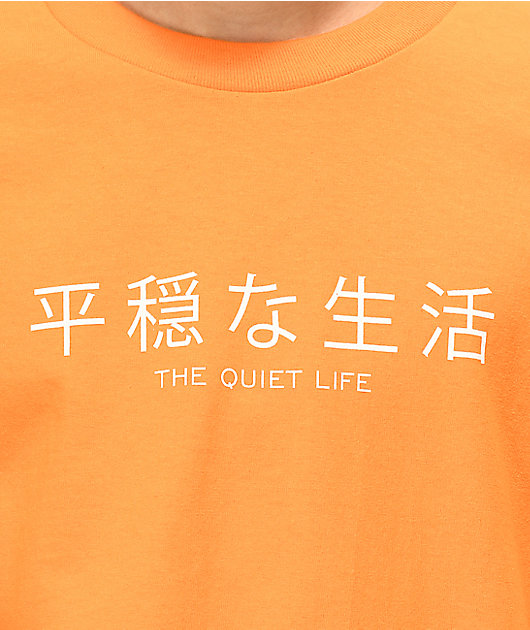 The Quiet Life Japan Orange T-Shirt