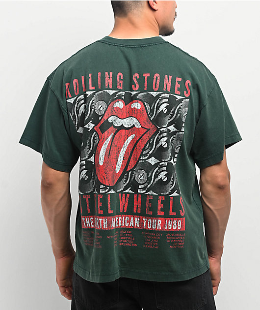 The Rolling Stones Steel Wheels Forest Wash T-Shirt