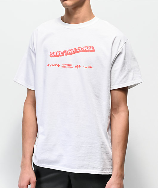 The Trp Save The Coral White T-Shirt