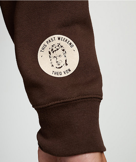 Theo Von Be Good To Yourself Brown Hoodie