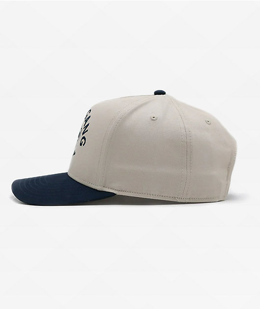 Theo Von Gang Gang Cream & Navy Snapback Hat