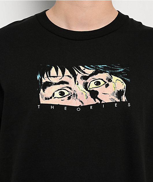 Theories Fixate Black T-Shirt