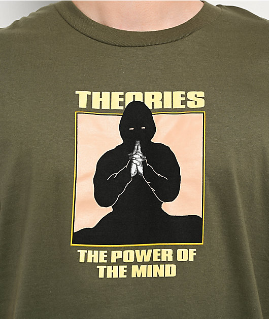 Theories Power Of The Mind Green T-Shirt