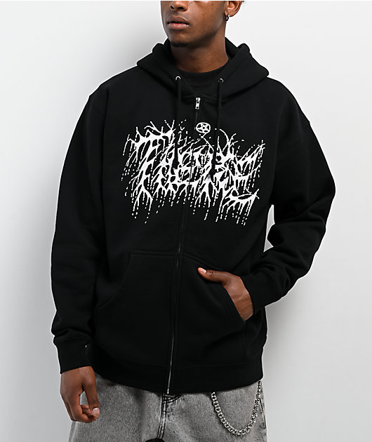 ジミン　フーディー　L Faux Fur Zip-Up Hoodie CN506 - Acubi style | LEWKIN