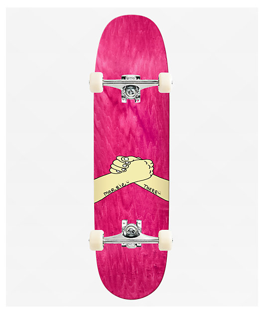 There Marbie Dapped Slick 8.5" Assembled Skateboard Complete