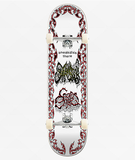 There x Sneakdiss Battle Ship 8.5" Assembled Skateboard Complete