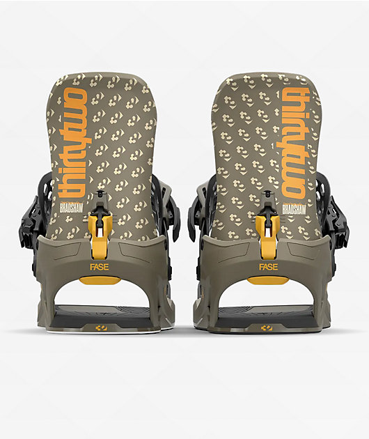 ThirtyTwo Bradshaw T32M Fase® Black Snowboard Bindings